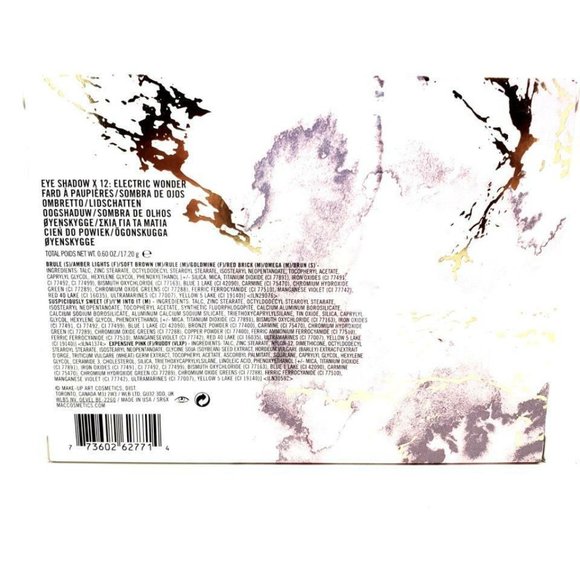 MAC Electric Wonder Eye Shadow Palette X 12 - Picture 3 of 4